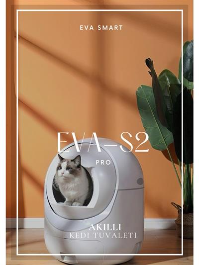 Eva Smart EVA-s2 Pro Akıllı Kedi Tuvaleti