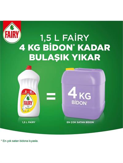 Fairy 1350 ml Sıvı Bulaşık Deterjanı Limon
