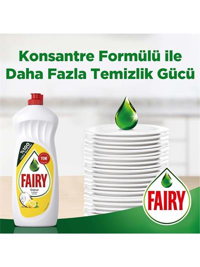 Fairy 1350 ml Sıvı Bulaşık Deterjanı Limon