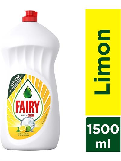 Fairy Orijinal Sıvı Bulaşık Deterjanı 1500 ml Limon Kokulu