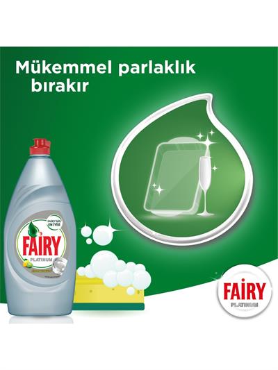 Fairy Platinum 430 ml Sıvı Bulaşık Deterjanı Limon