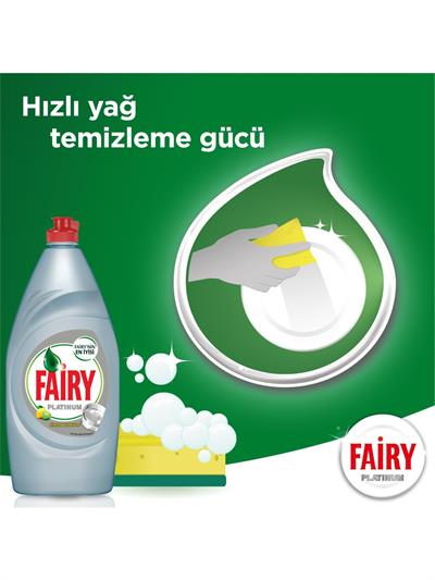 Fairy Platinum 430 ml Sıvı Bulaşık Deterjanı Limon