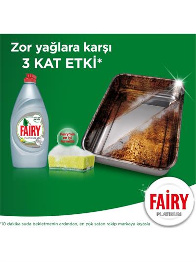 Fairy Platinum 430 ml Sıvı Bulaşık Deterjanı Limon