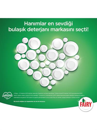 Fairy Platinum 650 ml Sıvı Bulaşık Deterjanı Limon