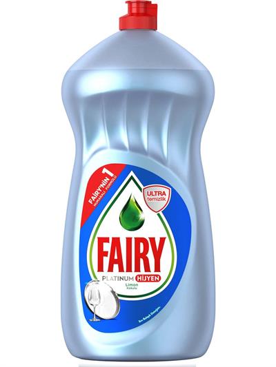 Fairy Platinum Hijyen Sıvı Bulaşık Deterjanı 1500 ml Limon Kokulu