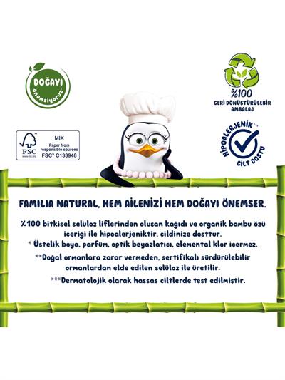 Familia Plus Natural 40lı Tuvalet Kağıdı