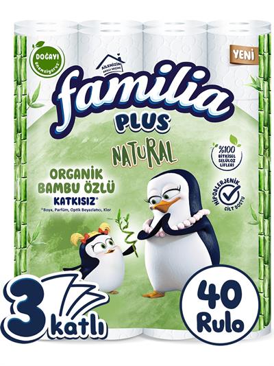 Familia Plus Natural 40lı Tuvalet Kağıdı