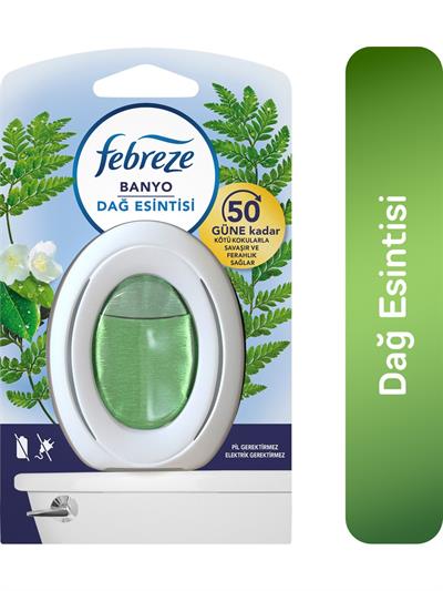 Febreze Hava Ferahlatıcı Banyo Oda Kokusu Dağ Esintisi