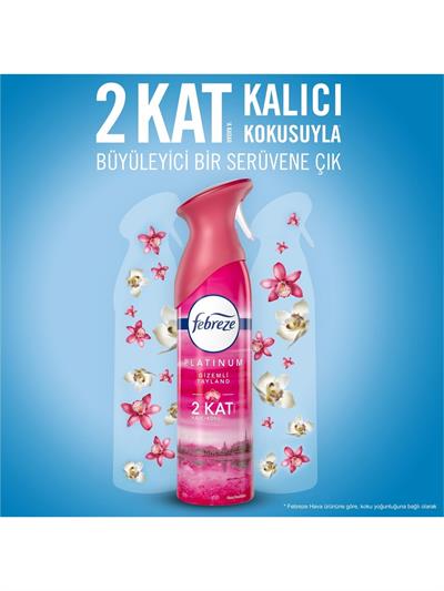 Febreze Hava Ferahlatıcı Sprey Oda Kokusu Gizemli Tayland 300 ml