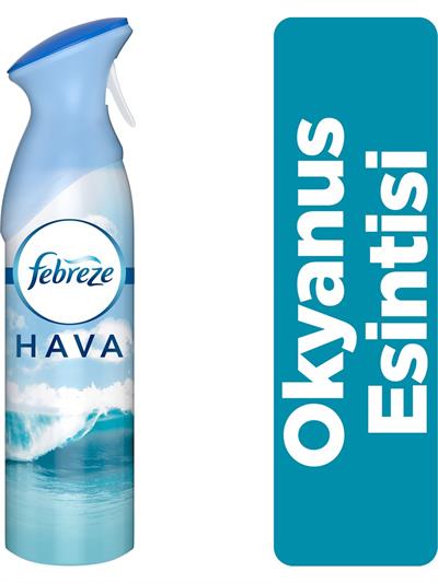 Febreze Hava Ferahlatıcı Sprey Oda Kokusu Okyanus Esintisi 300 ml