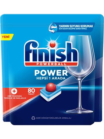 Finish Hepsi Bir Arada Bulaşık Makinesi Deterjanı Tableti 80 Yıkama