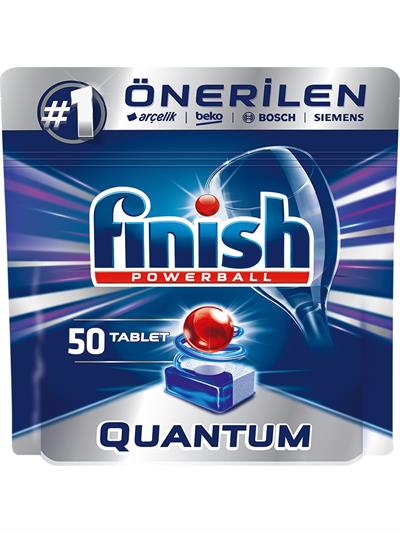 Finish Quantum 50 Kapsül Bulaşık Makinesi Deterjanı Tableti