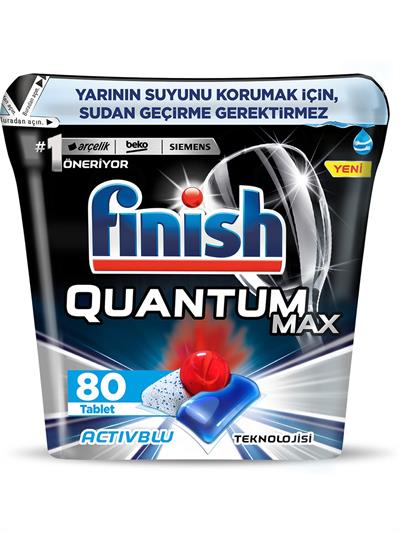Finish Quantum Max Bulaşık Makinesi Deterjanı Tableti 80 tablet