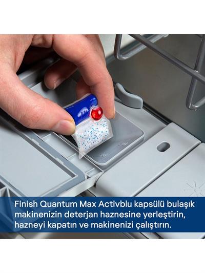 Finish Quantum Max Bulaşık Makinesi Deterjanı Tableti 80 tablet