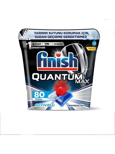 Finish Quantum Max Bulaşık Makinesi Deterjanı Tableti 80 tablet