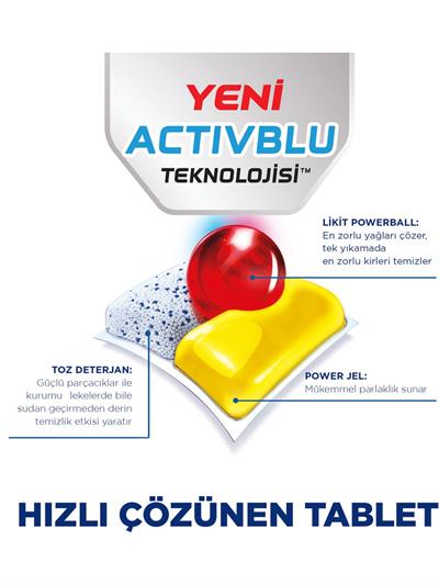 Finish Quantum Max Bulaşık Makinesi Deterjanı Tableti Kapsülü Limonlu 58 Tablet