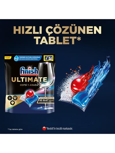 Finish Ultimate Bulaşık Makinesi Deterjanı 85 Tablet