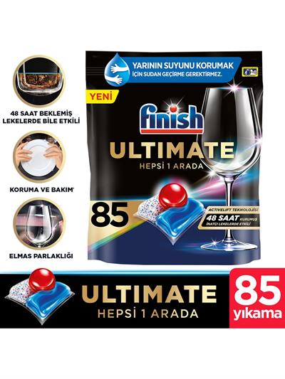Finish Ultimate Bulaşık Makinesi Deterjanı 85 Tablet