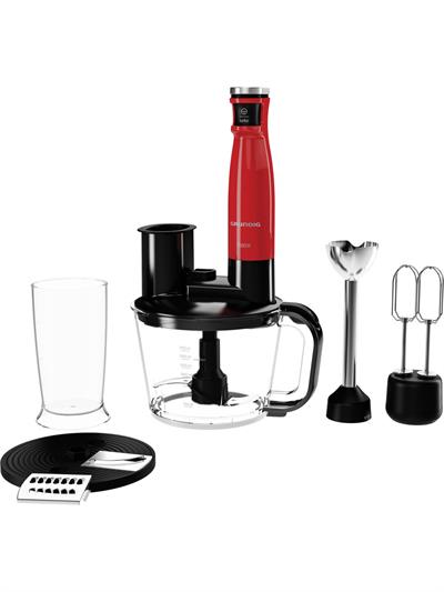 Grundig RHB 4050 K Kırmızı Rendeli Blender Seti