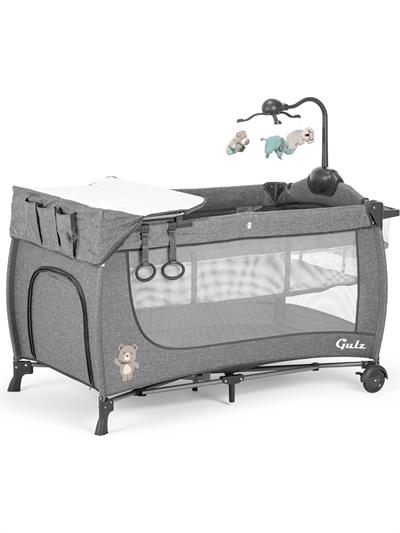 Gulz Elite Dönenceli Sallanır Oyun Parkı Bebek Beşik