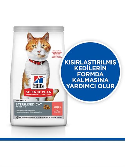 Hills Ton Balıklı Kısırlaştırılmış Yetişkin Kedi Maması 10 Kg