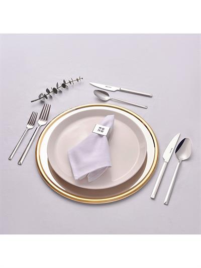 Hisar Optima Çeşme 84 Parça Çelik Çatal Kaşık Bıçak Seti