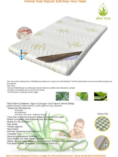 Holmer Natural Aloe Vera Park Yatak / Oyun Parkı Yatağı