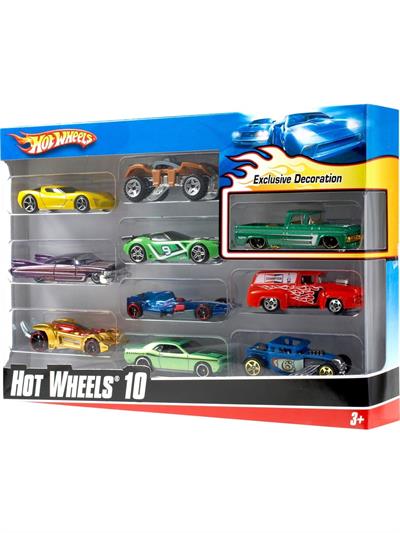 Hot Wheels 10Lu Arabalar