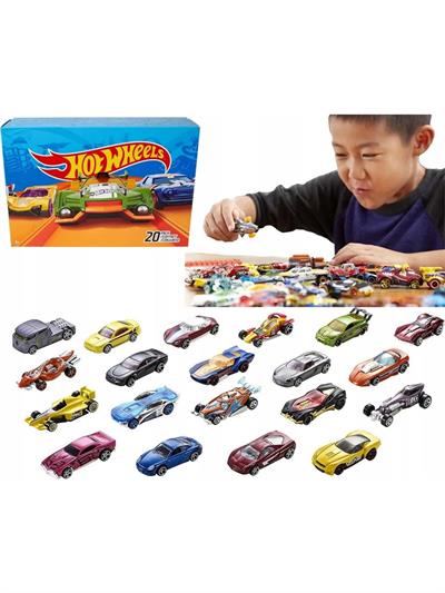 Hot Wheels 20 Li Araba Seti 1:64 Ölçekli Araçlardan Oluşur