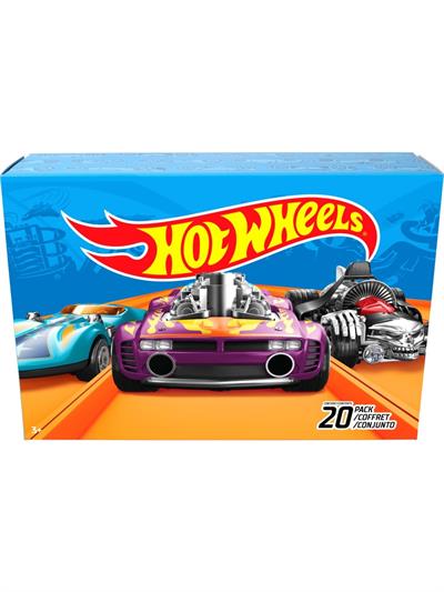 Hot Wheels 20 Li Araba Seti 1:64 Ölçekli Araçlardan Oluşur
