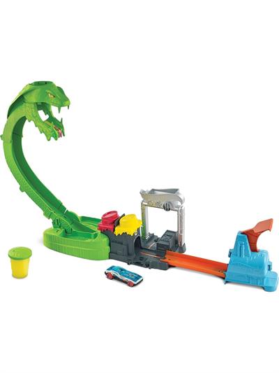 Hot Wheels Zehirli Yılanla Çarpışma Oyun Seti