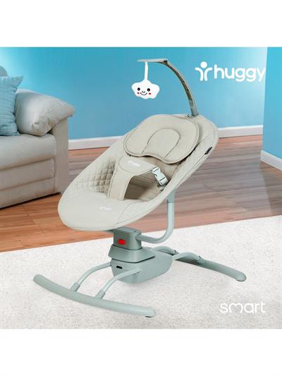 Huggy Smart Otomatik Sallanabilir Kumandalı Müzikli Anakucağı