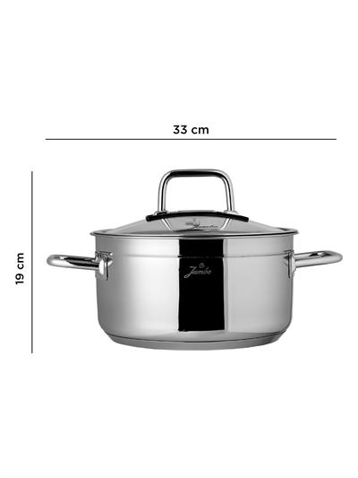 Jumbo Modena 8 Parça Çelik Tencere Seti