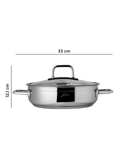 Jumbo Modena 8 Parça Çelik Tencere Seti