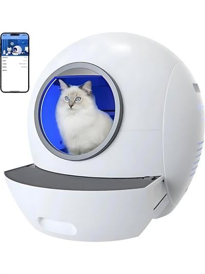 Justie Pet Justie Pet Els Pet Smart Pro Akıllı Full Otomatik Kedi Tuvaleti