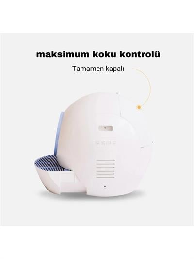 Justie Pet Justie Pet Els Pet Smart Pro Akıllı Full Otomatik Kedi Tuvaleti