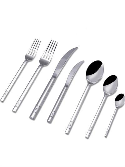 Karaca 84 Parça 12 Kişilik Elegance Sand New Elmas Çatal Kaşık Bıçak Takımı