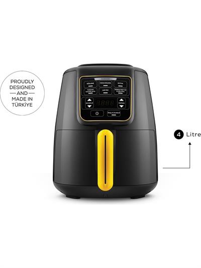 Karaca Air Pro Cook Köz XL Airfryer Black Gold 4 Kişilik