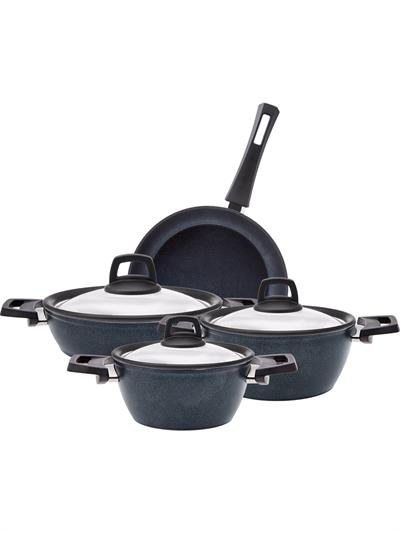 Karaca BioDiamond Antibakteriyel Powerful 7 Parça Tencere Seti