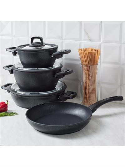 Karaca BioDiamond Antibakteriyel Powerful 7 Parça Tencere Seti