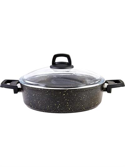 Karaca Biogranit Blackgold 7 Parça Tencere Seti