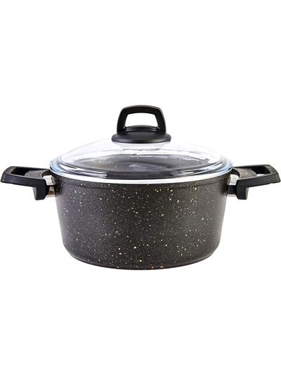 Karaca Biogranit Blackgold 7 Parça Tencere Seti