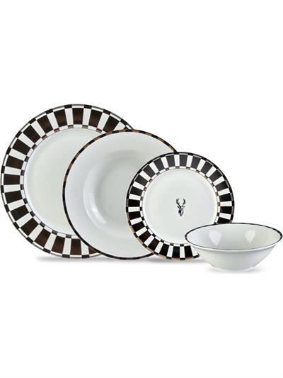 Karaca Elegance Bone Aries 24 Parça 6 Kişilik Yemek Takımı
