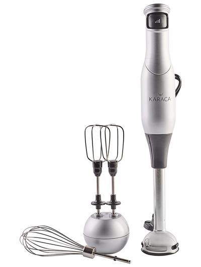 Karaca Flamingo Tetikli Mutfak Robotu Silver