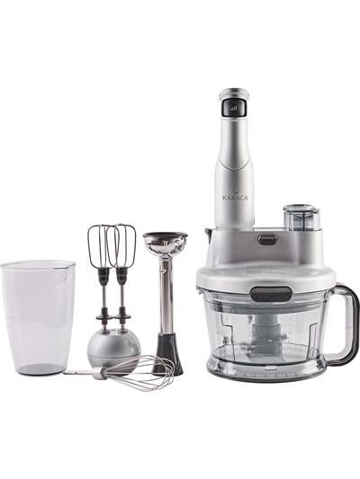 Karaca Flamingo Tetikli Mutfak Robotu Silver