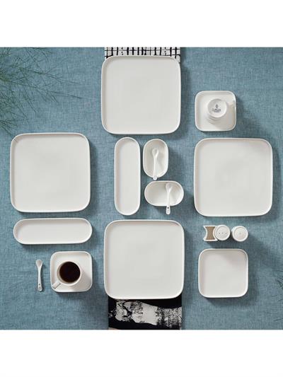 Karaca Forever Bone Cubique 35 Parça 6 Kişilik Kahvaltı Takımı