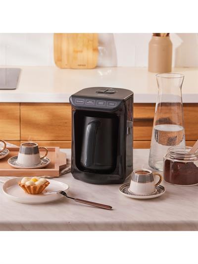 Karaca Hatır Közde Türk Kahvesi ve Türk Kahve Makinesi Shiny Black