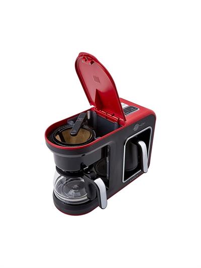 Karaca Hatır Plus 2 In 1 Kahve Makinesi Kırmızı