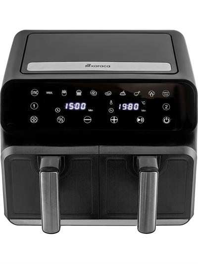 Karaca Multifry Xxxl 4+4 Litre Dijital Twin Iki Hazneli Airfryer