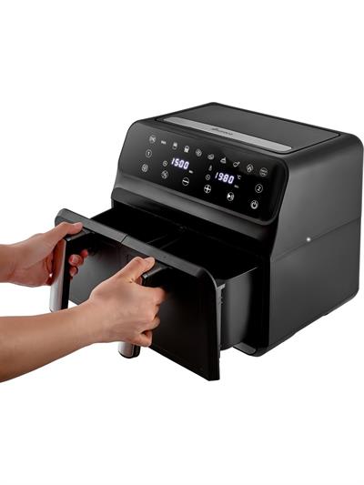 Karaca Multifry Xxxl 4+4 Litre Dijital Twin Iki Hazneli Airfryer